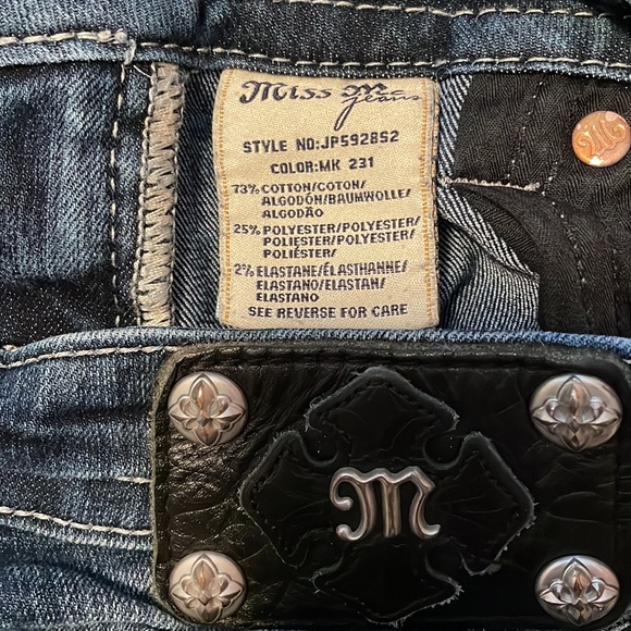 NWOT Miss Me Skinny Jeans, Size 26 - Picture 6 of 6